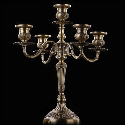 Candlestick Holders Retro Zinc Alloy Candlestick Home Decoration Wedding Candles Dinner Candle Holder Candle Holders
