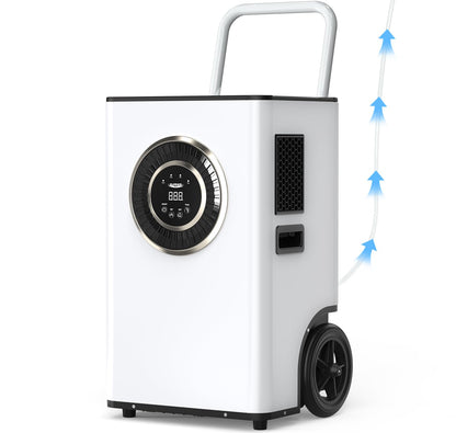 ALORAIR 170 PPD Commercial Dehumidifier with Pump & Drain Hose, LGR Tech Industrial Dehumidifiers, for Water Damage Restore, Basements, Large Space, 6 Years Limited Warranty, Sentinel Elite 80X