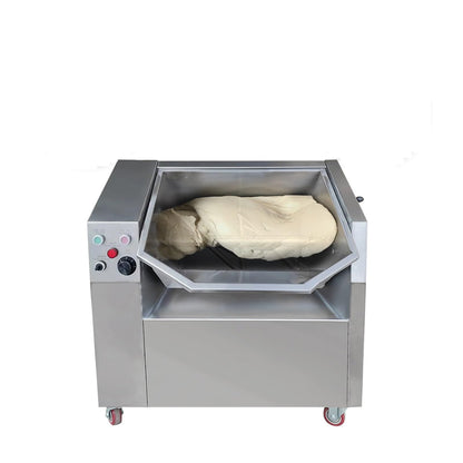 Koalalko Commercial Dough Mixer,Dough Kneading Machine,50L Tank Electric Flour-Mixing Machine,Meat Mixer, Adjustable Speed,2 Stirring Rods,1 for Dough Mixer,1 for Meat Mixer,Capacity 55Lb/H