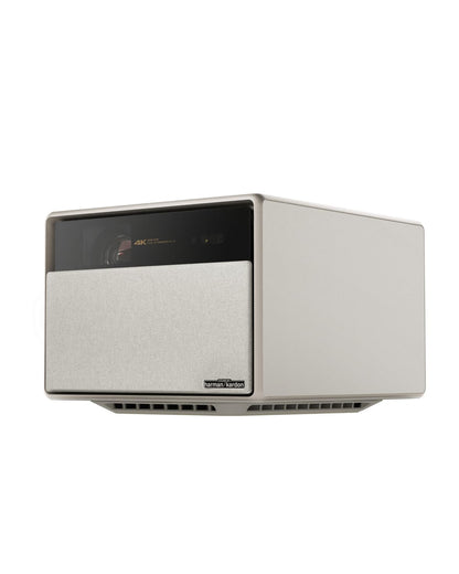 XGIMI HORIZON Ultra 4K Projector, Dolby Vision, 2300 ISO Lumens, 2 x 12W Harman Kardon Speakers, Home Theater Projector with WiFi and Bluetooth, Dual Light, Active 3D, 200"