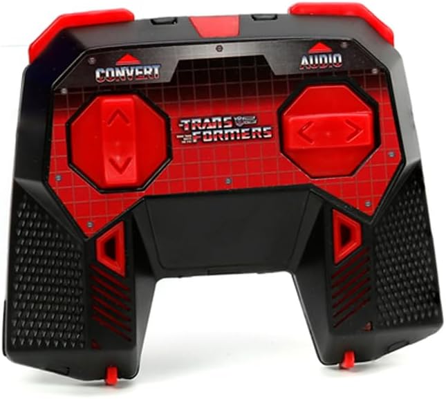 Jada Radio Control Transformers Optimus Prime Convertible 34 cm 2 Channel 2.4 GHz RC Truck Light and Sound Moves in All Directions Transforms into Robot +8 Years (9333521314R00)