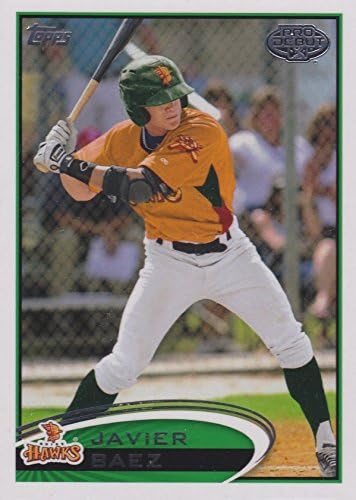 2012 Topps Pro Debut - Javier Baez - Chicago Cubs Prospect Baseball Rookie Card #162