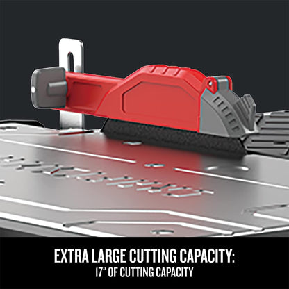 CRAFTSMAN V20 Tile Cutter, Wet Tile Saw, Compact Sliding Cart, 7 inch, Cordless, Battery and Charger (CMCS4000M1)