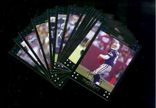 2007 Topps Dallas Cowboys Complete Team Set (14 Cards)