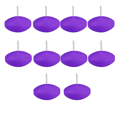 Unscented Floating Set of 10 – Versatile Wedding, Christmas, Spa Decor with Long-Lasting Burn Time Christmas Floating