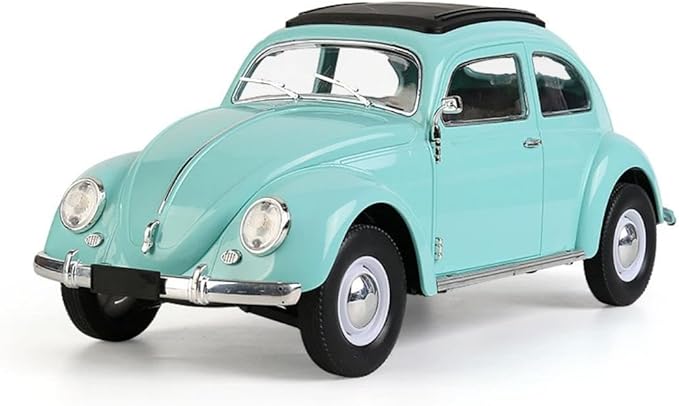 1:16 Scale Remote Control Car Simulation Classic Beetle Model 2.4GHz 4CH High Speed Retro Racing Sport Car with LED Ligjhts Mini Drift Cars for Adult - Blue