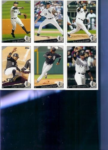 2009 Topps Chicago White Sox Complete Team Set (18 Cards)