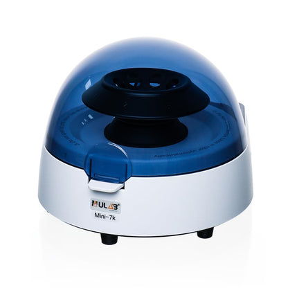 ULAB Mini Centrifuge, Lab Benchtop Micro Centrifuge 7000RPM, Low Noise, 2 Rotors for 8 x 0.2/0.5/1.5/2.0ml and 0.2mL×32 PCR Strips or 0.2mL×4 PCR 8 Strips, UMP1008