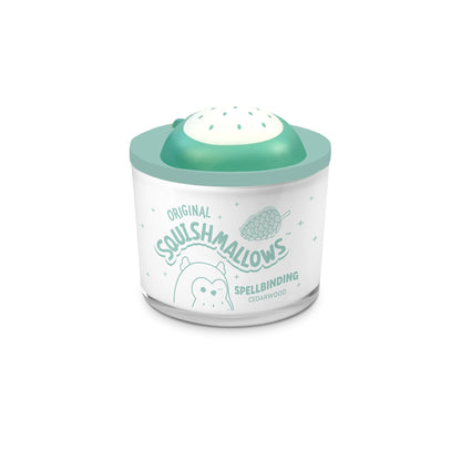 Studio Oh! x Squishmallows Scented Candle, Winston Spellbinding Cedarwood, Eucalyptus, Patchouli & Orange, 12 oz, 38 Hour Burn, Reusable Jar, Scented Candles for Home, Relaxing Calming Candle