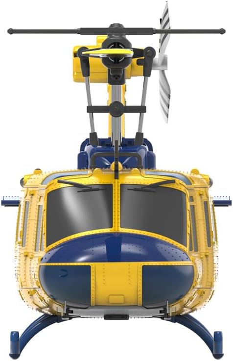 C032 UH-1 Huey RC Helicopter for Adults 1/48 Scale 2.4G 6CH Flybarless Remote Control Military Helicopter 3D Stunt Flight &amp High-Precision RC Airplane for Beginners
