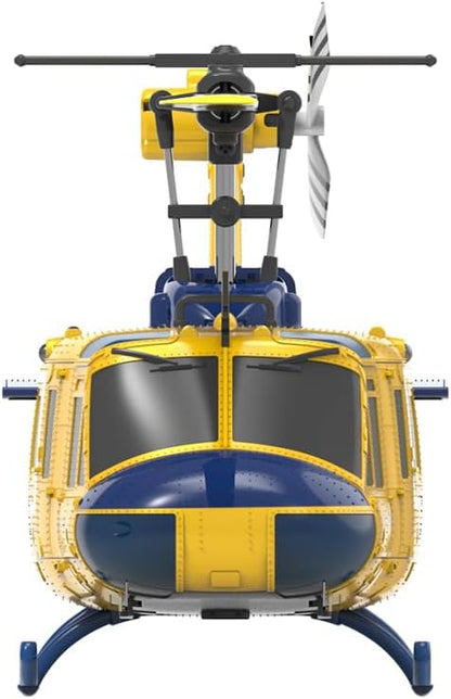 C032 UH-1 Huey RC Helicopter for Adults 1/48 Scale 2.4G 6CH Flybarless Remote Control Military Helicopter 3D Stunt Flight &amp High-Precision RC Airplane for Beginners