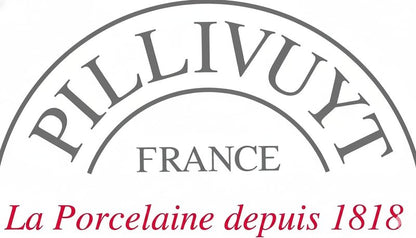 Pillivuyt France Toulouse, Deep White Porcelain Serving Plate, 8.5 Inches (231723BL)