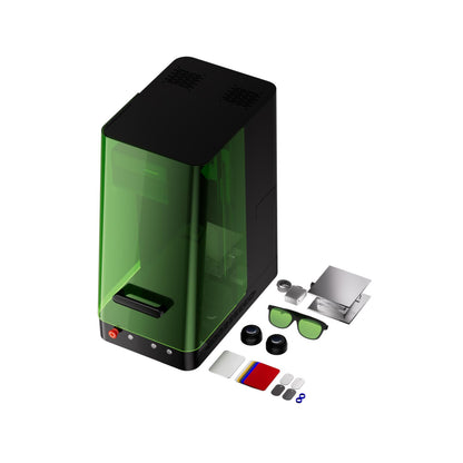 ComMarker X 6W UV Engraving Machine, 3D Internal Engraving, Auto-Focus with LiDAR Ranging System, 10,000mm/s Engraving System, On-Site & Small-Batch Ready Engraving Machine