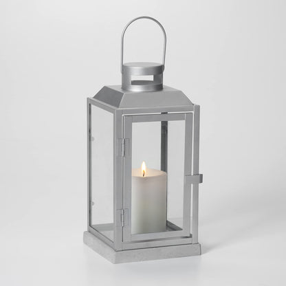 Smart Living 84135 Sadie Lantern, Silver