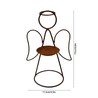 Elegant Winged Candle Holder Centerpiece for Dining Room Enhancing Table and Ambient Lighting for Home Interiors