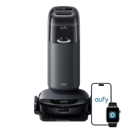 eufy S1 with All-in-One Station, HydroJet System with Roller Mop, Robot Vacuum and Mop Combo, Incredible Suction, Obstacle Avoidance, Multi-Level Mapping, Mop Auto-Retraction, Perfect for Pet Hair