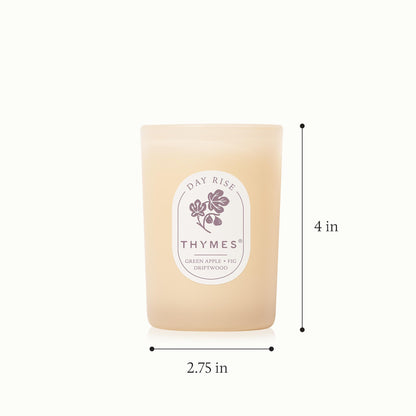 Thymes Scented Candles for Home Decor - Luxury Home Fragrance Gifts for Women & Men (6.5 oz, Day Rise)