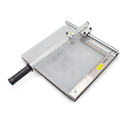 LeTkingok Glass Cutter Laboratory Use Glass Cutter Manual ITO Glass Based Silica Gel Board Cutting Machine 28x33CM (KVC370 Plus)