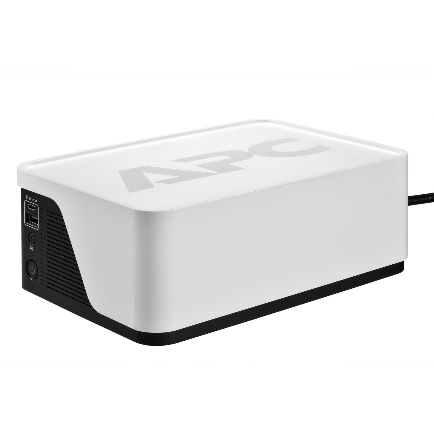 APC UPS Battery Backup & Surge Protector, 500VA UPS with 4 Backup Battery Outlets, Type C USB Charging, BE500G3 Back-UPS