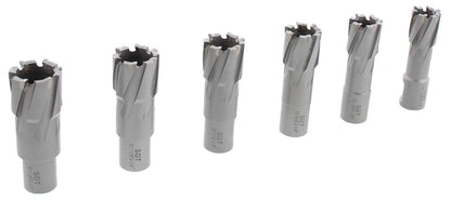 Steel Dragon Tools 13pc. Tungsten Carbide Tipped Annular Cutter Kit 1-3/8" Depth and 1/2 in. to 1-1/16 in.