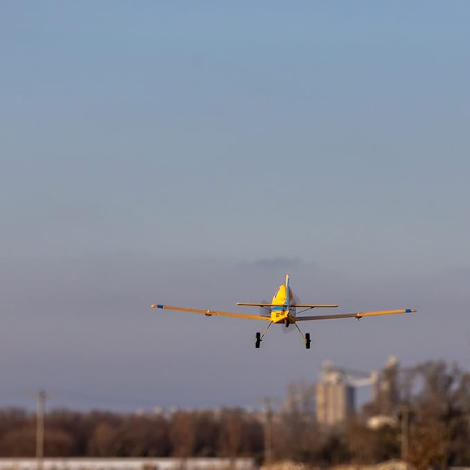 E-flite RC Airplane UMX Air Tractor Bind-N-Fly Basic Transmitter Battery and Charger Not Included with AS3X and Safe Select EFLU16450 Airplanes B&ampF Electric