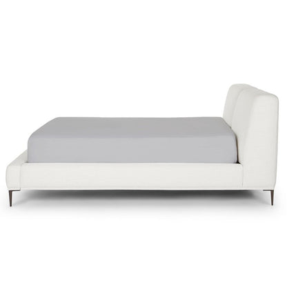Flex Top King Fitted Sheets for Sleep Number Bed - Half Split King Fitted Sheet, 34" Split, Fits Up to 15" Deep Mattress - Light Grey