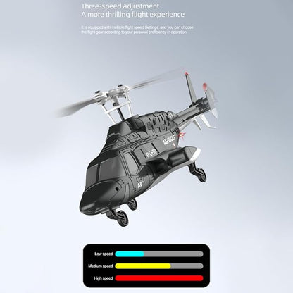 RC ERA A61 RC Helicopter with One-Key Takeoff/Landing 1/52 Scale Air-Wolf Single Rotor 2.4G 4CH Heli Aircraft Altitude Hold Optical Flow Positioning for Adults &amp Hobbyists