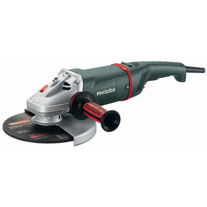 Metabo 7-Inch Angle Grinder, 8,500 RPM, 15 Amp, Slide Switch (Locking), Metabo VibraTech, Made in Germany, W 24-180 MVT, 606466420, Green