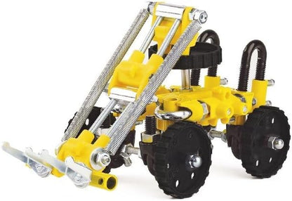 The Off Bits Build Your Own Excavator Toy 150+ Pcs Vehicle Construction Toys LoaderBit Educational Stem Building Toys STEAM Gift for Kids Engineering Kit for Kids 8 9 10 11 12 Years Old