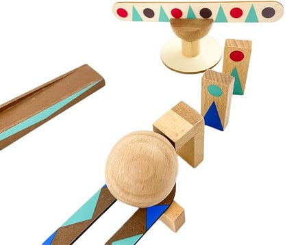 DJECO - Zig &amp Go 48-Piece Set - Building Intricate Marble Tracks - Stimulates Creative Thinking - Engaging Play for Intellectual Growth - Educational STEM Learning - Ages 8+ Years