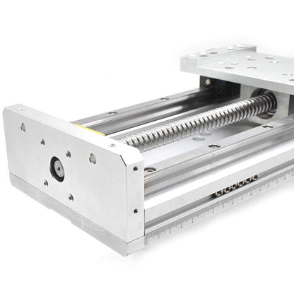 Electric Linear Rail Guide 200mm Ballscrew 1605 Slide Stage Load 250kg Nema23 Motor Base for DIY CNC Z Axis