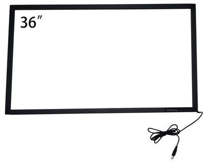 Chengying 36 inch Infrared Multi-Touch Overlay - 10 Points Infrared Touch Frame - 36" IR Touch Panel - USB Interface - HID Compatible