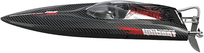 All Metal Boat Upgrade Kit: Arrow UDI005/UDI022 Tylosaurus Brushless RC Boat with Alloy Propeller Tail Rudder Steering Water Jet &amp Waterproof Ring