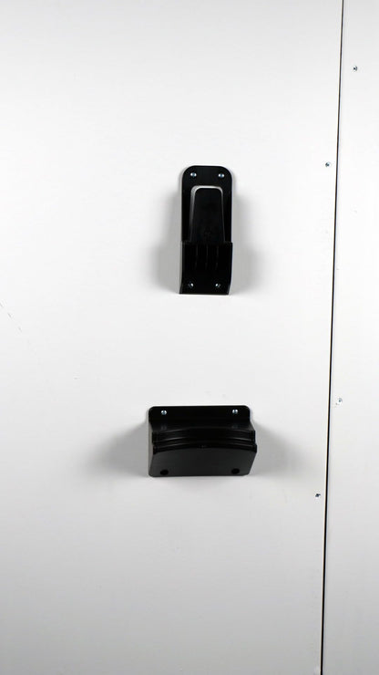 Wall Hung Assembled Quick Click Separator with 5 Gallon Locking Bin and 10 Ft. Commercial Dust Collection Hose