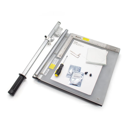 LeTkingok Glass Cutter Laboratory Use Glass Cutter Manual ITO Glass Based Silica Gel Board Cutting Machine 28x33CM (KVC370 Plus)