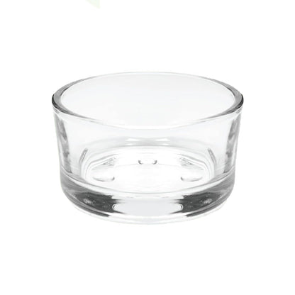 WGV Tea Light Votive Candle Holder 2x1.2 H, Clear Stubby Utility Cylinder Glass, Small Home Accent Decor, 1 Pc