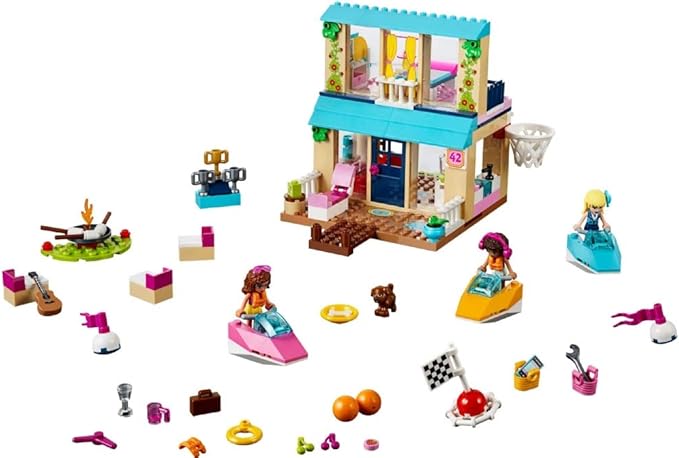 LEGO Juniors Stephanie’s Lakeside House 10763 Building Kit (215 Piece)