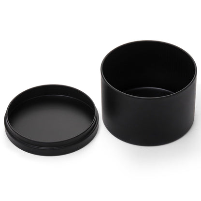 Coloch 24 Pack 8 Oz Candle Tins with Lid, Black Matte Candle Jars for Candle Making Bulk Candle Container Metal Candle Making Supplies for DIY Candles, Crafts, Holiday Gifts, 3x2.3 Inches