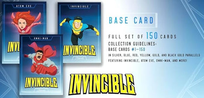 2025 Invincible Season 1 Keepsake Premiere Hobby Box: 16 Packs Per Box Two Guaranteed Relics Chase Rare Autos and Patches