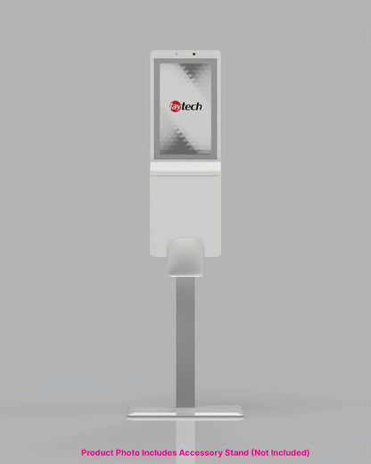 faytech 21.5 Inch Liquid Dispenser Kiosk Station - 1080p Touchscreen PC with Stand, Motion-Activated Dispenser, Intel N3350 | Digital Signage Sanitizer Kiosk, Restaurant Menu Display, Retail