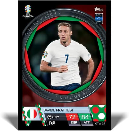 Topps Official Match Attax for 2024 European Football Championship - Tournament Box (30 Exclusive Packages)