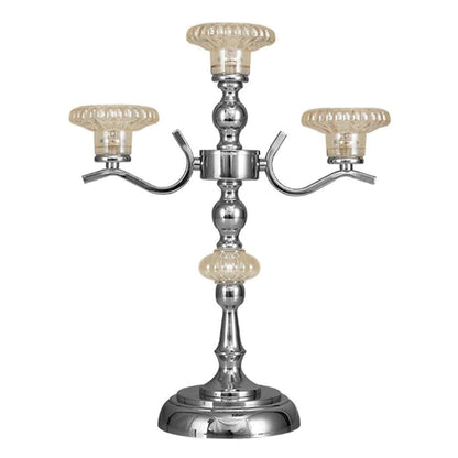 XILIN-1987 Candle Holderss Crystal Candlestick Living Room Porch Restaurant Study Decoration Desktop Candle Holder Decorative Candlestick (Size : B)