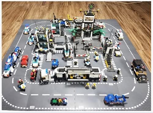 Road Base Plates for City Building Block 12 Street Plates 10x10 Road Baseplates