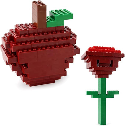 Feleph 2x4 Bricks Dark Red 320 Pieces Parts Classic Building kit Creative Play Set Basic Blocks Toy Accessories Compatible with 3001 Major Brands