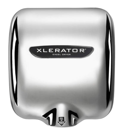 Excel Dryer XL-CV Hand Dryer XLERATOR XL-C Automatic, Surface-Mounted, Cast Cover, Chrome Plated, 208-277V Standard Nozzle