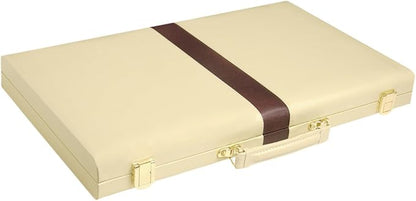Deluxe Backgammon Set - Camel - 15x10