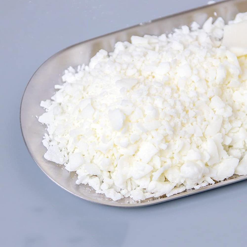 TooGet Pure White Soy Wax Flakes, 100% Natural Soy Wax Bulk for Candle Making DIY, Premium Quality, Top Grade - 10 Pound