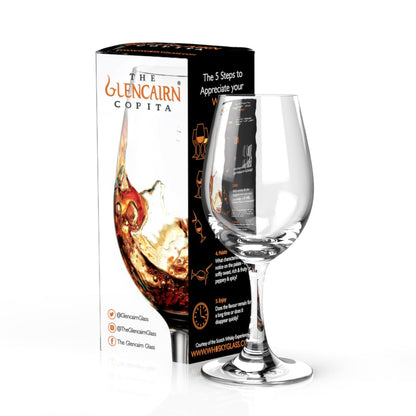 GLENCAIRN Whiskey Copita Glass in Gift Carton