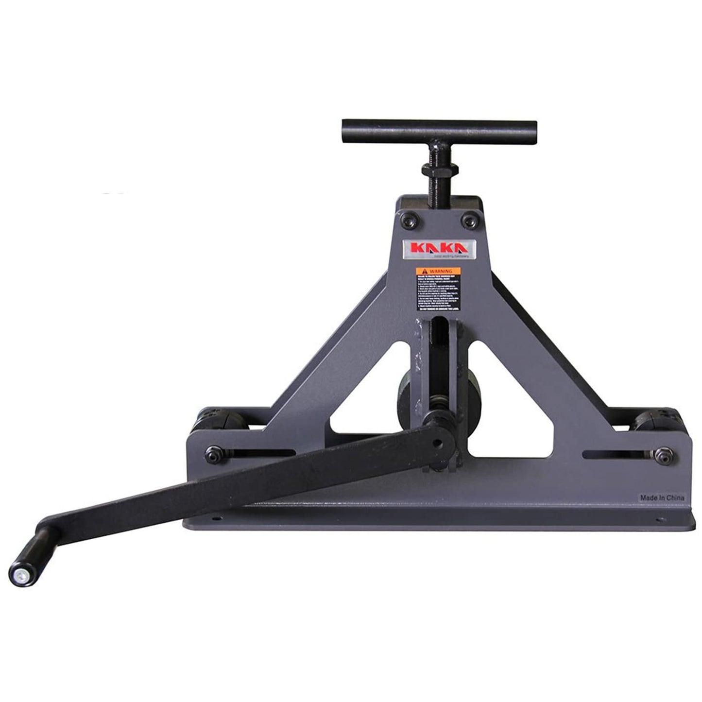 KAKA INDUSTRIAL Tube Roller, Manual Square and Rectangular Tube Bender for 1-1/2"x 14 Gauge Square Tubes, Mild Steel/Copper/Aluminum Bending, Multi - Pass Operation for Curves and Circles TR - 40