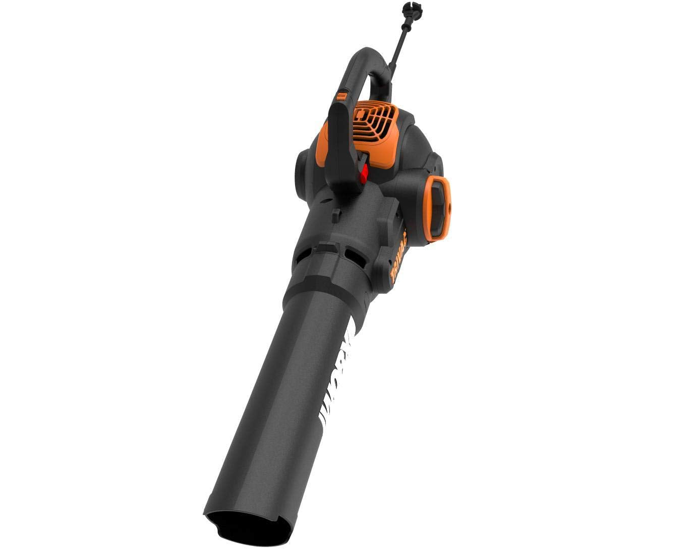 WORX Trivac 3 in 1 Electric Leaf Blower for Lawn Care, Leaf Vacuum with 600 CFM, Leaf Mulcher with Metal Impeller, WG512